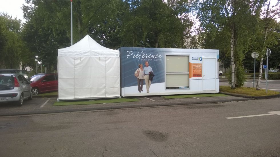 Extension d'un point de vente